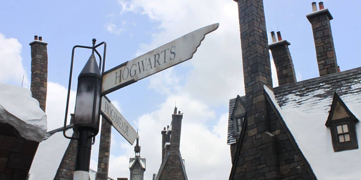 Construction barriers redirect foot traffic around the castle