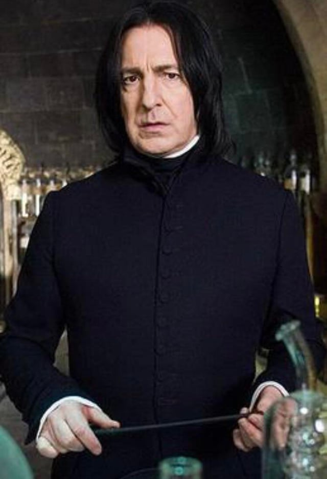 A young Neville Longbottom looking terrified in a Potions classroom, illustrating how Snape's cruelty toward students became his defining characteristic for many readers