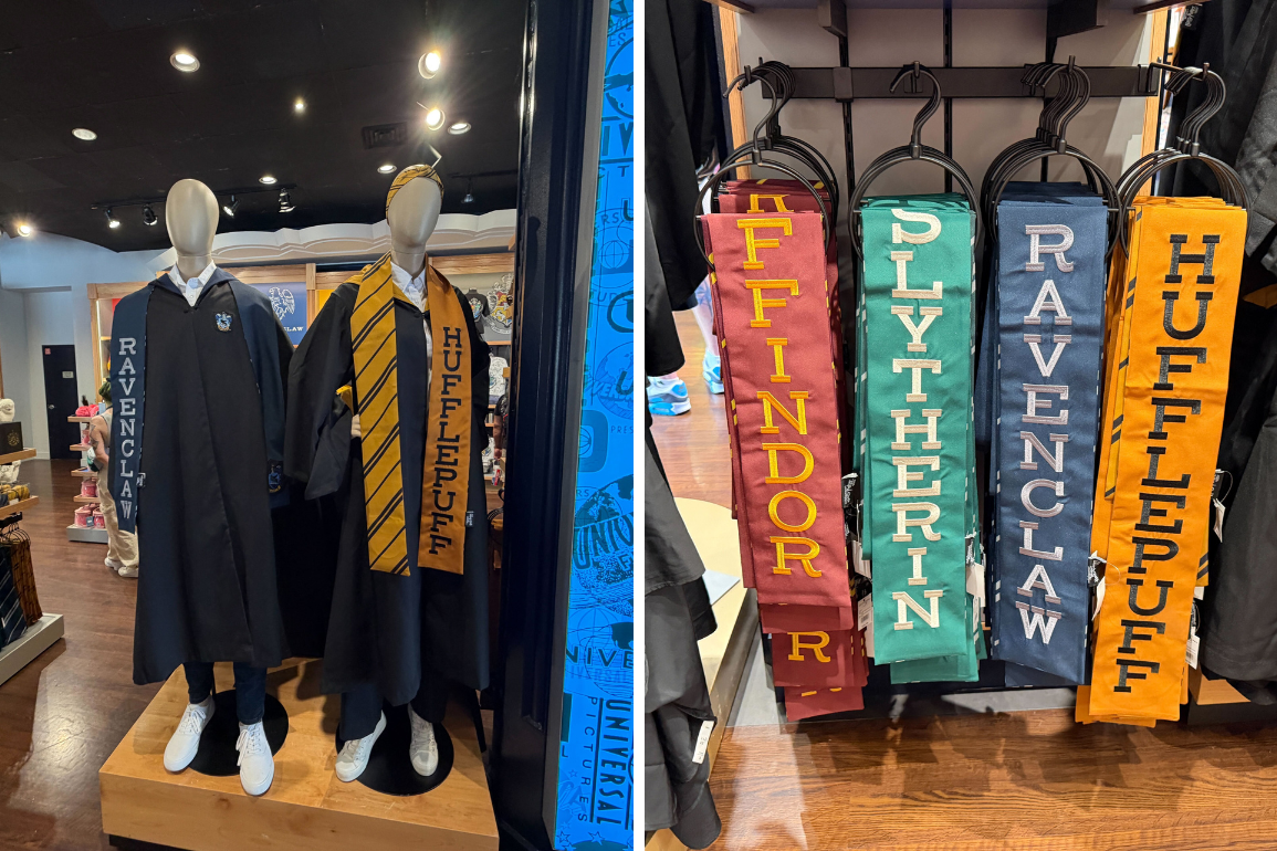 'Harry Potter' Hogwarts House Stoles Now Available at Universal Studios Florida