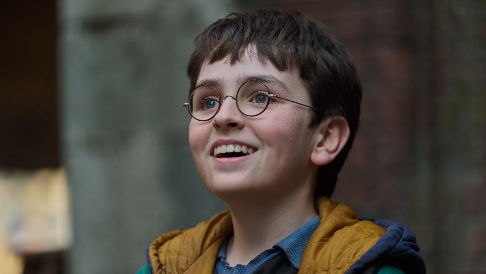 Dominic McLaughlin as Harry Potter in the HBO series