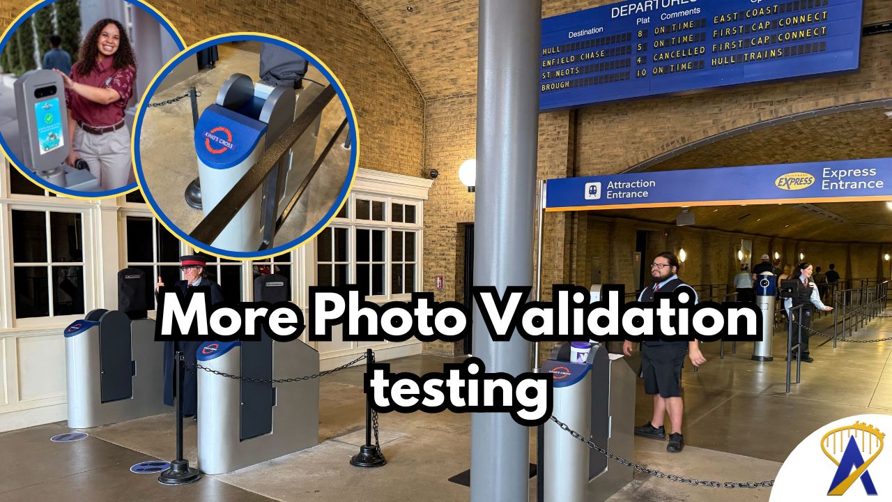 Universal Orlando expands photo validation testing to King's Cross