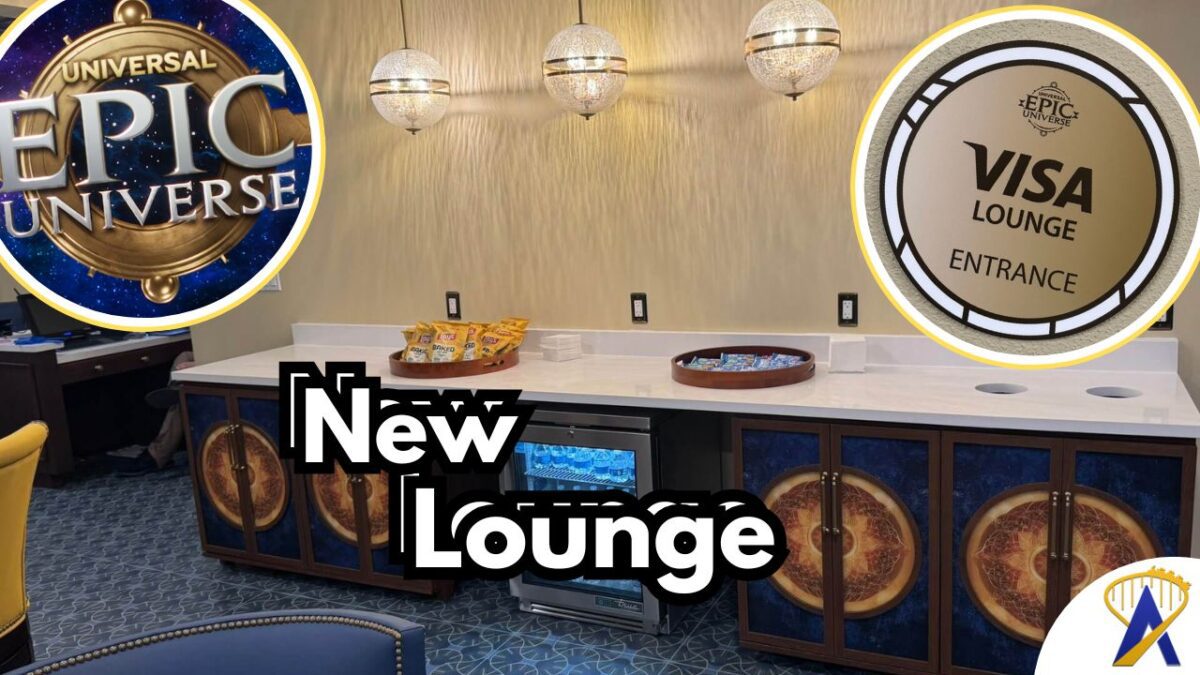 Lounge amenities and refreshment area