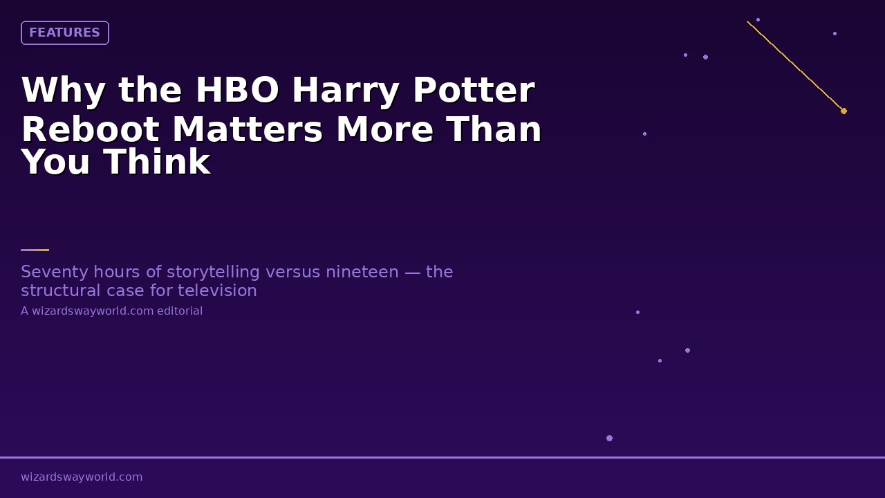 A stack of Harry Potter novels on a reading table